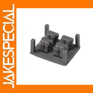 4PCS Resin Oil Drum Models for Ship Display