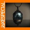 Gothic Castle Cameo Pendant Necklace for Men and Women
