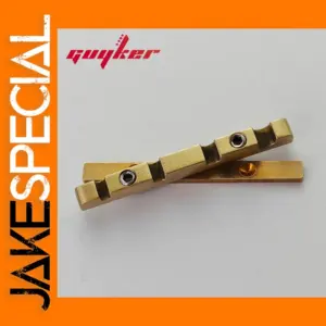 Brass Guitar Nut 38MM for 4 String Bass