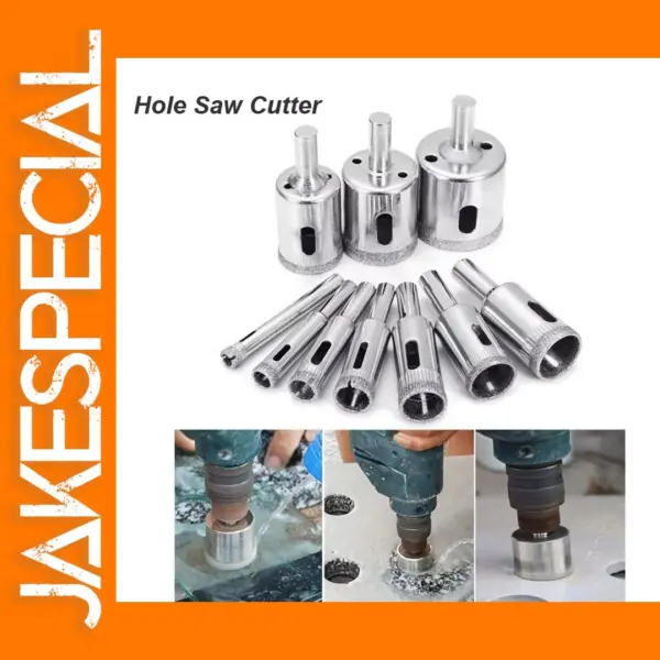 Diamond Coated Drill Bit Set for Glass Ceramics