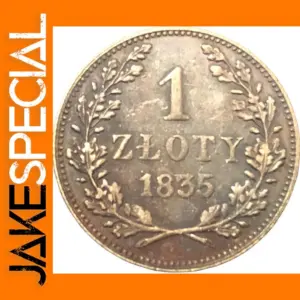 1835 Antique Imitation 1 Zloty Coin