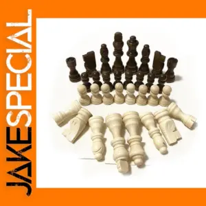 32 Piece Solid Wood Chess Set