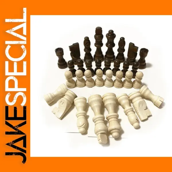 32 Piece Solid Wood Chess Set