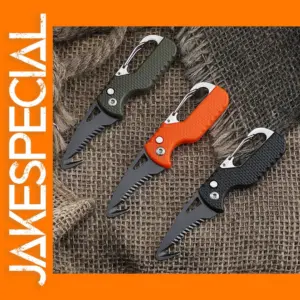 Folding Survival Knife with Gut Hook