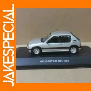 Diecast 1:43 Scale P 205 1986 Model Car