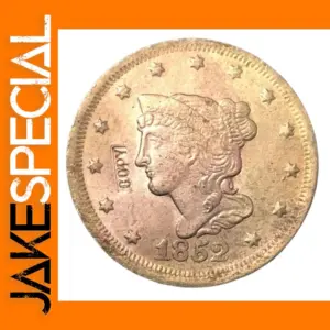 1852 Antique Liberty Coin Replica for Collectors
