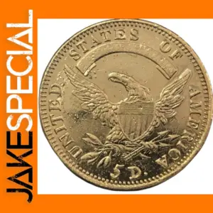 Capped Bust  Gold Dollar Replica Coin