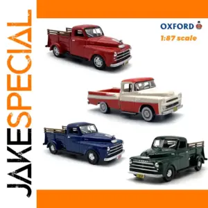 Oxford 1/87 B-1B Pickup Truck Diecast Model