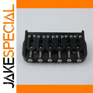 6-String Fixed Electric Guitar Bridge Black