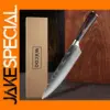 Stainless Steel Chef Knife Set with Damascus Design