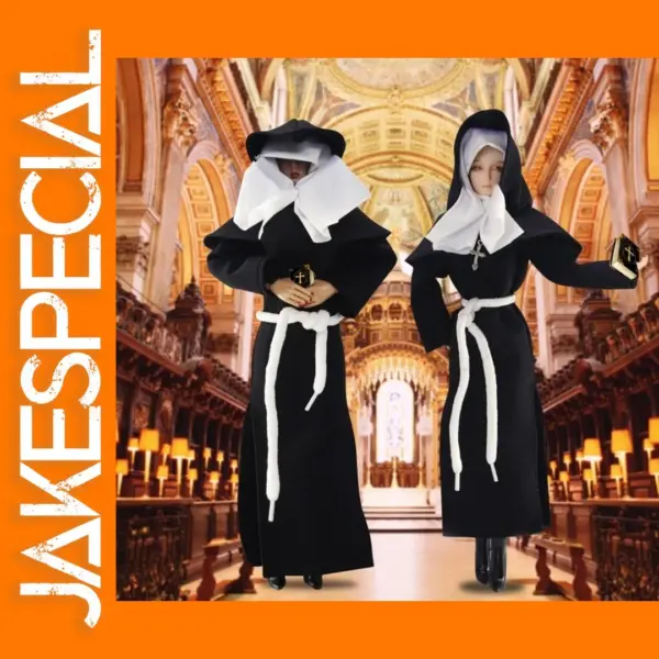 1/6 Scale Female Nun Dress for Action Figures