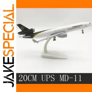 UPS MD11 Diecast Cargo Airplane Model