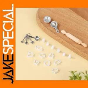 1:12 Scale Dollhouse Baking Mold Set