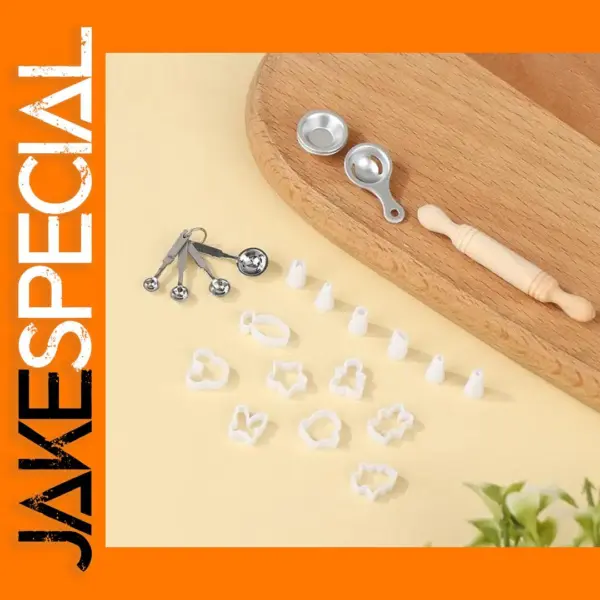 1:12 Scale Dollhouse Baking Mold Set