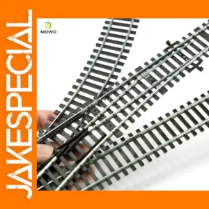HO Scale 1:87 Nickel Silver Curved Track Model