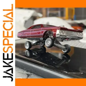 Custom 1/64 Lowrider Wheel Hub Scene Accessories