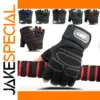 Unisex Fitness Half Finger Gloves for Workout