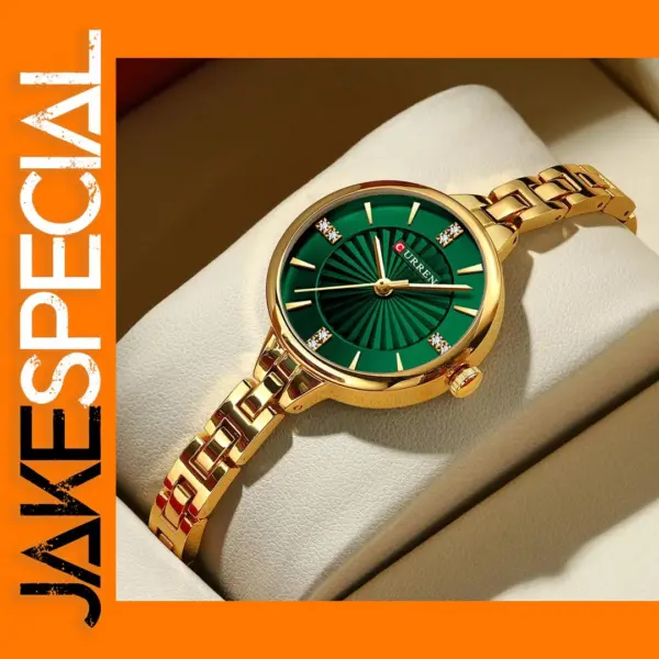 Rose Gold Stainless Steel Women's Quartz Watch