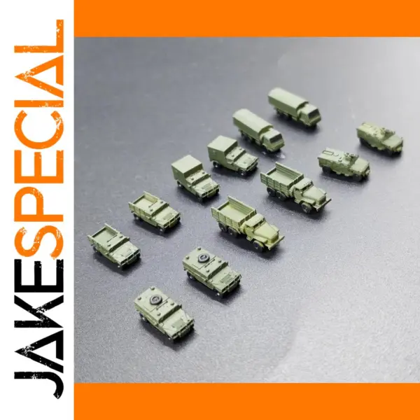 Dongfeng Warrior Army Vehicle Model Set 1/350 1/400 1/700