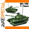 501 Piece WWII Tank Building Block Set