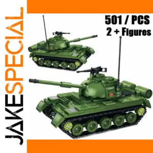501 Piece WWII Tank Building Block Set