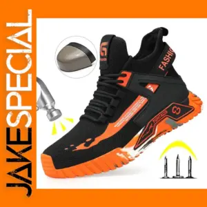 Men's Steel Toe Work Boots High Top Safety