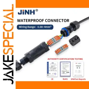 IP68 Waterproof Quick Connector 2/3 Pin 16A