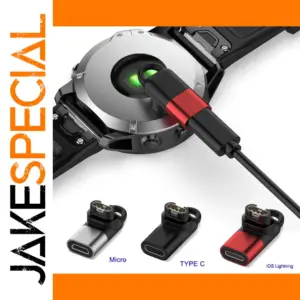 Mini Charger Adapter for Garmin Forerunner 265/965