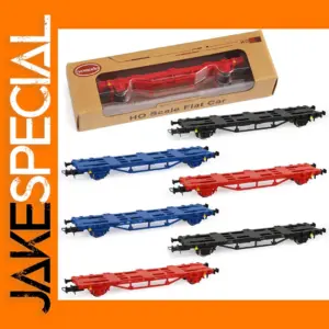 HO Scale 1:87 Flat Car Freight Car C8761