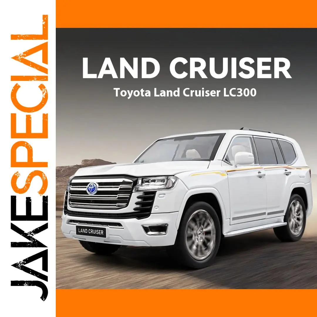 Large 1:18 Toyota Land Cruiser LC300 Alloy Model 1 Large 1:18 Toyota Land Cruiser LC300 Alloy Model