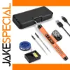 USB-C200L Cordless Digital Soldering Iron with Adjustable Temp