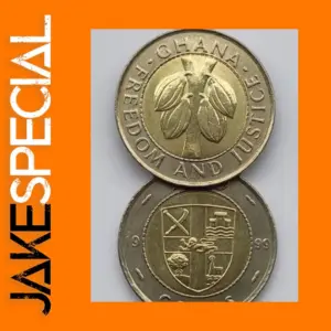 26mm Ghana 1999 Commemorative Metal Coin Collection