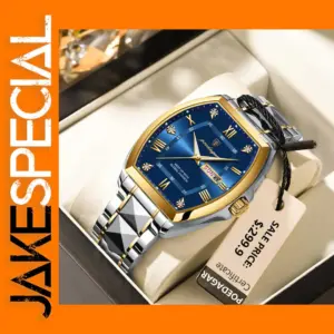Luxury Stainless Steel Quartz Men's Watch