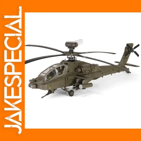 1:72 Scale US Army AH-64D Apache Model