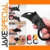 Mini Folding Claw Knife with Rubber Handle