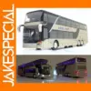 1:32 Alloy Pull Back Double Decker Bus Model