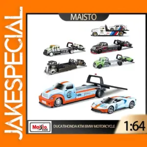Maisto 1:64 Diecast Transport Trailer Set