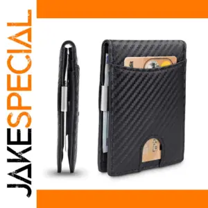 Men's RFID-Blocking Slim Microfiber Wallet