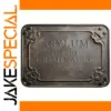 Vintage Metal Tin Wall Decor Sign