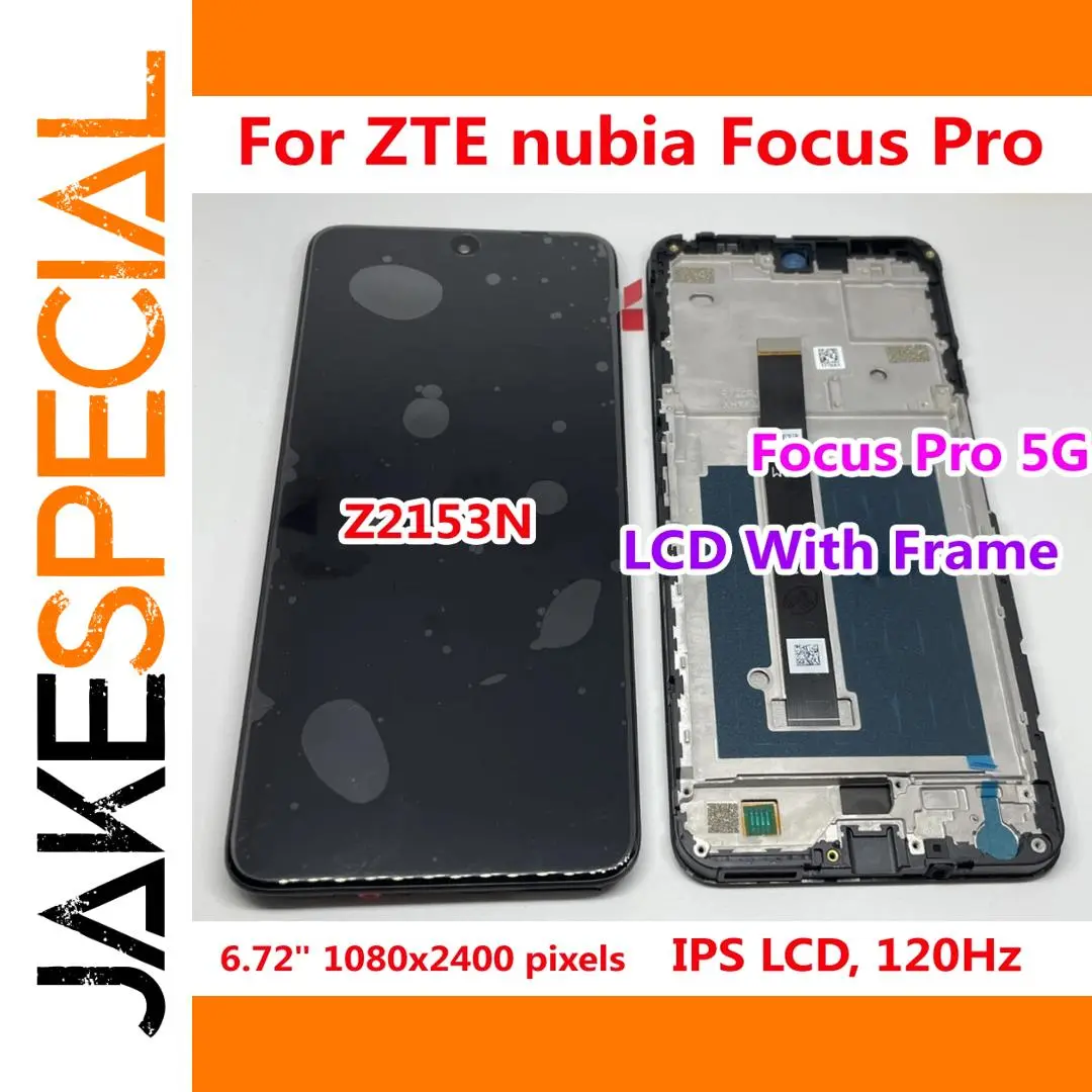 6.72 inches IPS LCD Touch Screen Assembly for ZTE Nubia Focus Pro 5G Z2153N 1 6.72 inches IPS LCD Touch Screen Assembly for ZTE Nubia Focus Pro 5G Z2153N