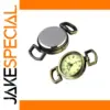 Vintage Bronze Pocket Watch with Roman Numerals