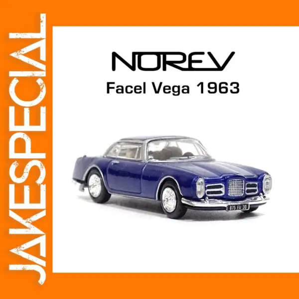 1:87 Scale Norev Facel Vega 1963 Model Car