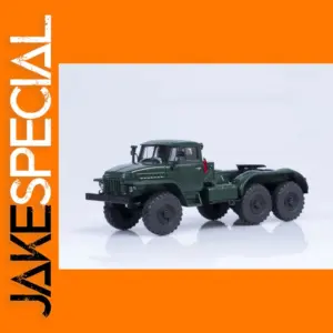 1:43 Scale Dark Green Ural 375C-K1 Truck