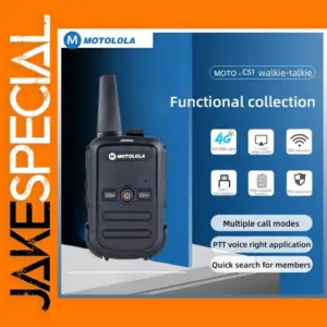 MOTOLOLA C-51 Portable Two-Way Radio 16 Channels