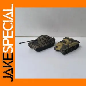 JERREN GORGI Sherman & Tiger Tank Model Set
