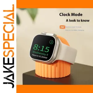 Silicone Charging Dock for Apple Watch Series 2-9