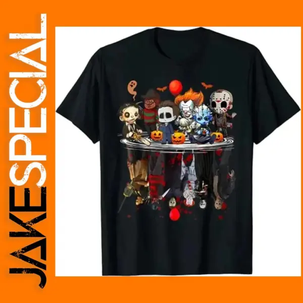 Horror Movie Character T-Shirt for Women