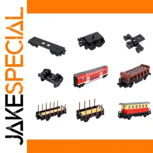 Creative Train Base Wheel Carriage Building Blocks