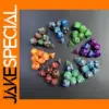 Galaxy Series 7-Piece Multi-Sided Dice Set