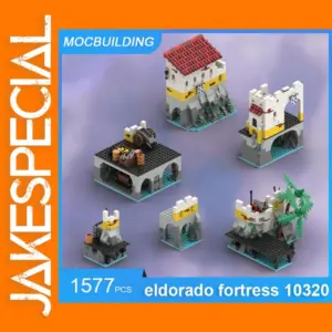 Fortress Expansion Bundle 1577PCS MOC Building Blocks